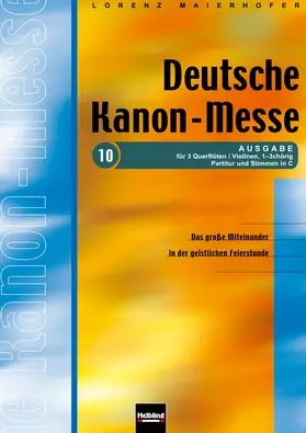 Deutsche Kanon-Messe Nr. 10