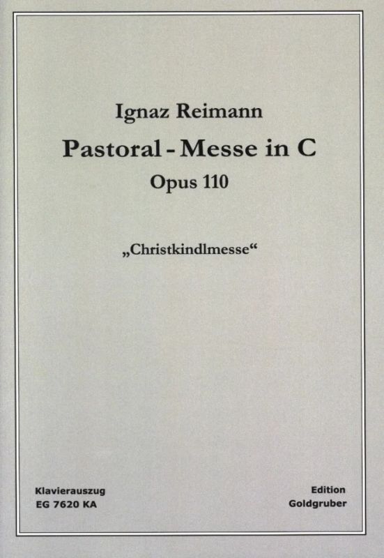 Pastoralmesse in C op. 110