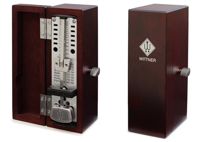 Taktell Metronom Super Mini - Mahagony / Holz