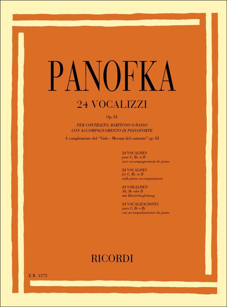 24 Vocalizzi op. 81