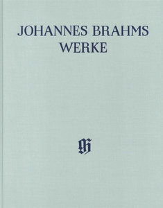 Arrangements von Werken anderer Komponisten - Neue Brahms-Ausgabe IX,1