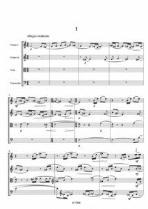 Streichquartett Nr. 6 (H. 312)