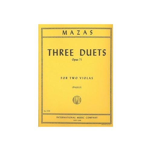 3 Duette op. 71