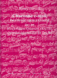 Chaconne c-moll "Two in one upon a ground"