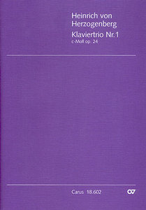 Klaviertrio Nr. 1 c-moll op. 24