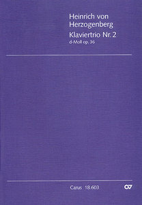 Klaviertrio Nr. 2 d-moll op. 36