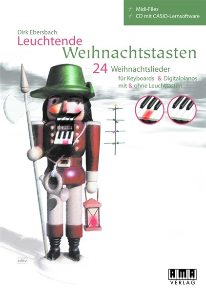 Leuchtende Weihnachtstasten + Midi