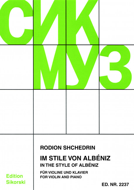 Im Stile von Albeniz