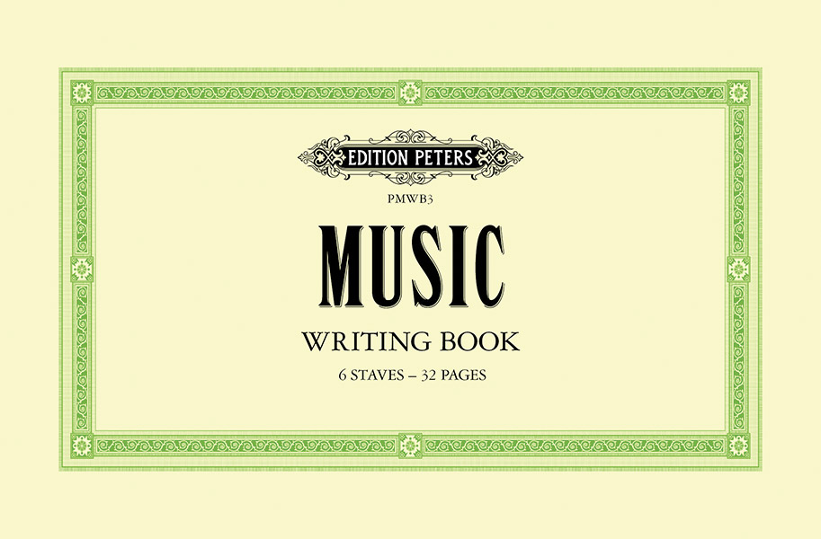 Music Writing Book - A5