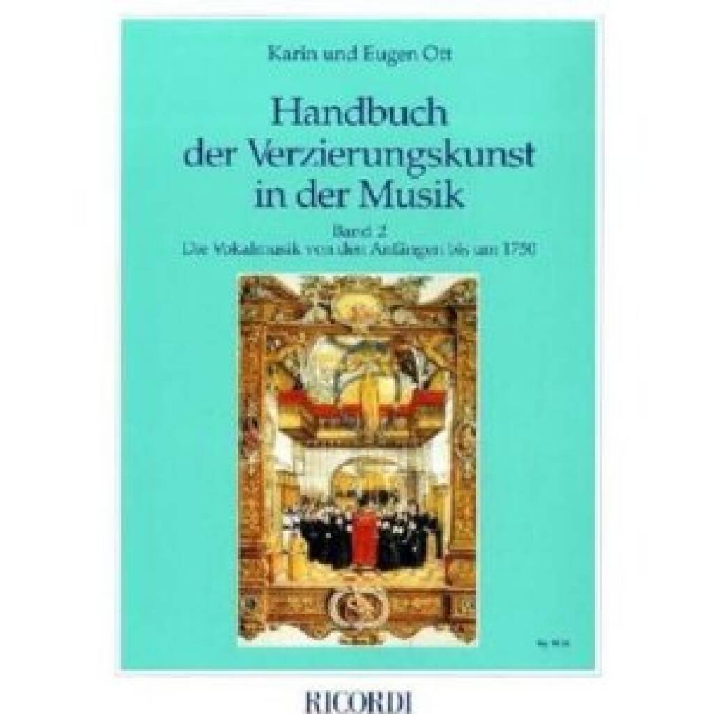 Die Vokalmusik von den Anfängen bis um 1750
