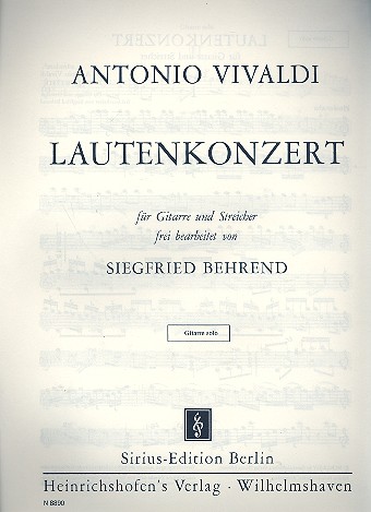 Lautenkonzert C-Dur RV 82