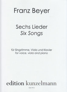 Sechs Lieder