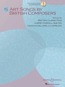 15 Art Songs by British Composers High Voice