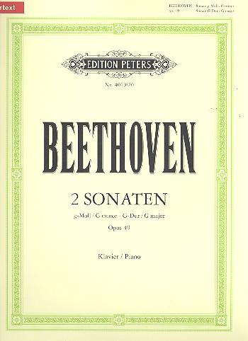 2 Sonaten g-moll + G-Dur op. 49