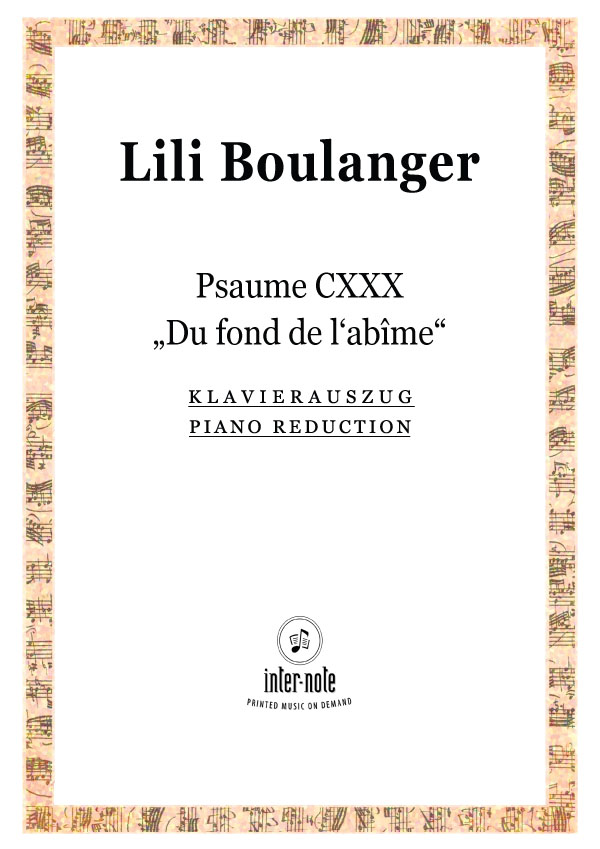 Du fond de l'abime (Psalm 130)