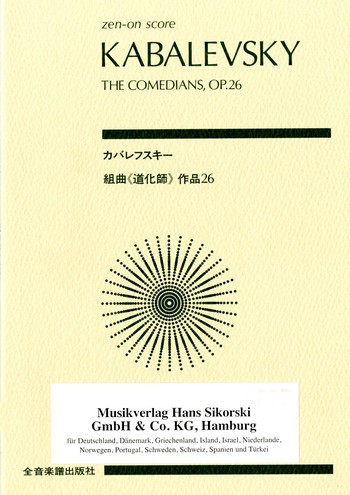 The Comedians op. 26