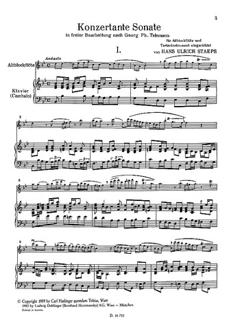 Konzertante Sonate B-Dur