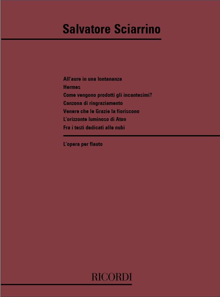 Opera per flauto