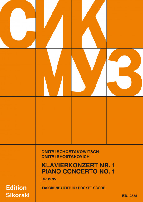 Klavierkonzert Nr. 1 op. 35