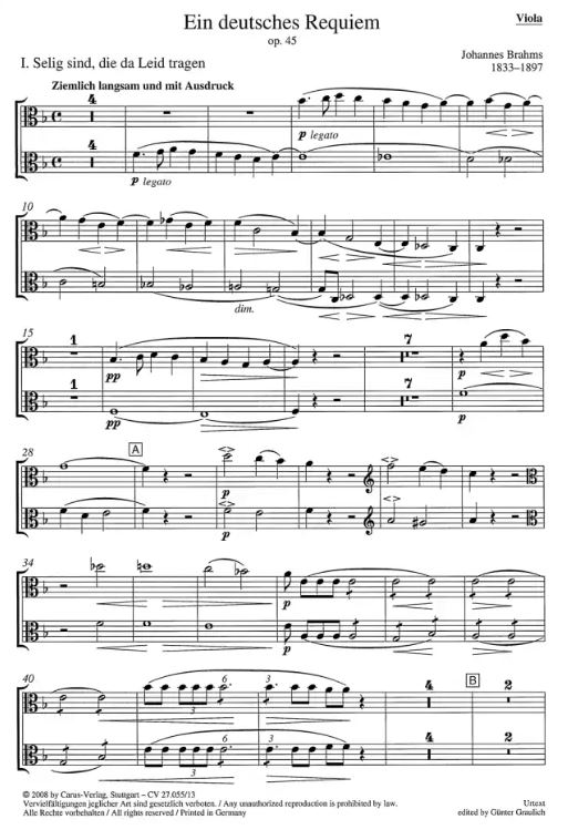 Ein deutsches Requiem, op. 45