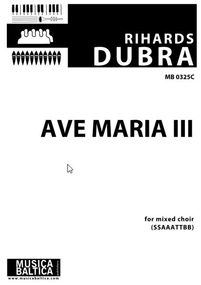 Ave Maria III (As-Dur)