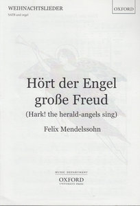Hark! The Herald angels sing / Hört der Engel große Freud