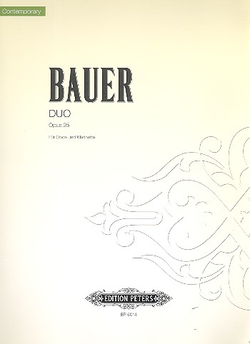 Duo für Oboe und Klarinette op. 25