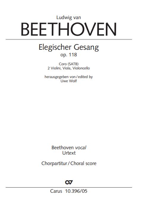 Elegischer Gesang, op. 118