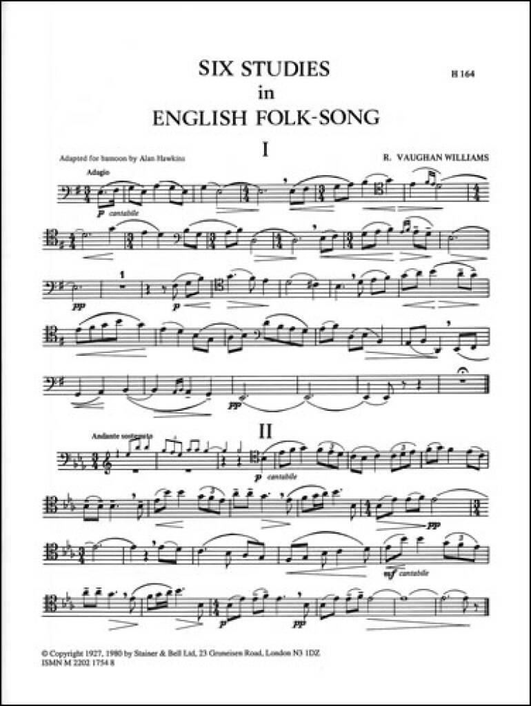 6 Studies in English Folksong