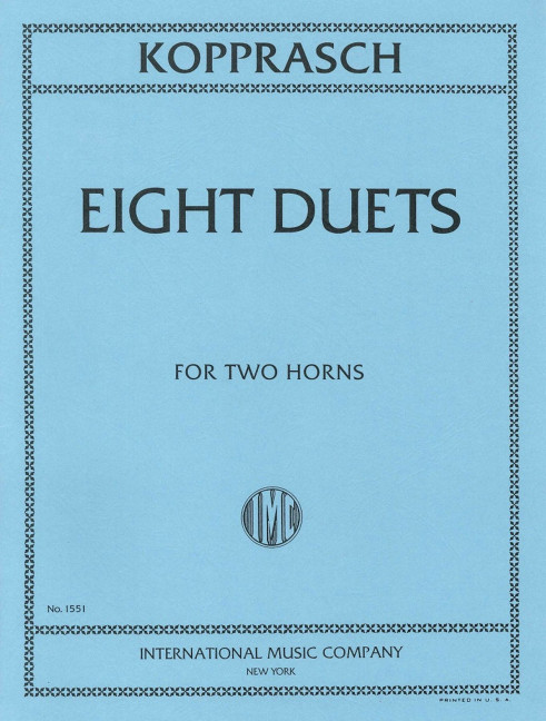 8 duets for 2 horns