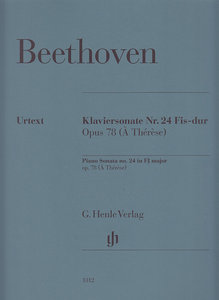 Klaviersonate Nr. 24 Fis-Dur op. 78 (A Therese)