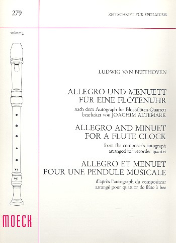Allegro und Menuett