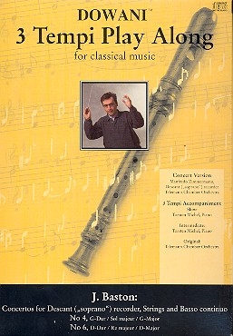 Concertos for Descant Recorder