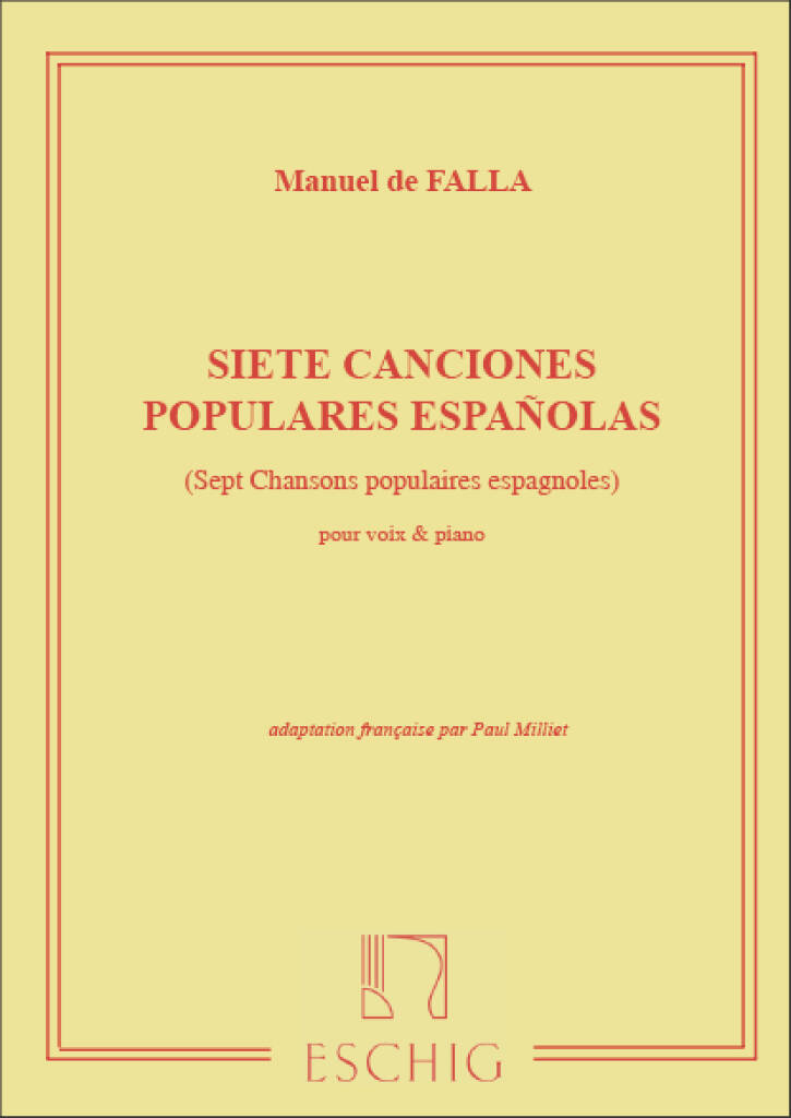 7 Canciones Populares Espanolas