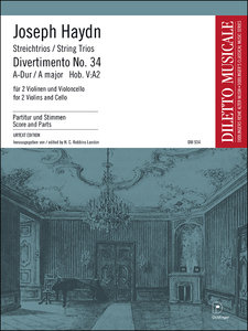 Streichtrio Nr. 34 A-Dur Hob. V:A2