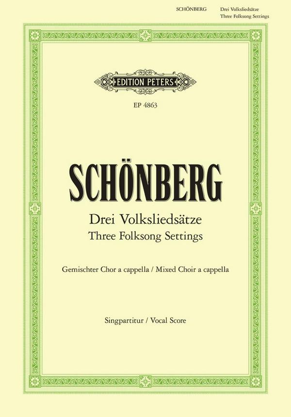 Drei Volksliedsätze