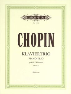 Klaviertrio g-moll op. 8
