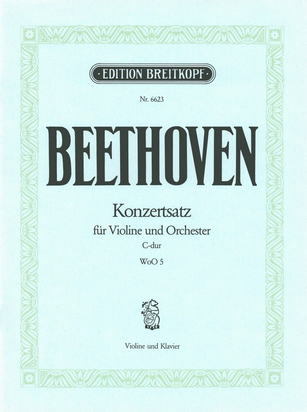 Konzertsatz C-Dur WoO5 (Fragement)