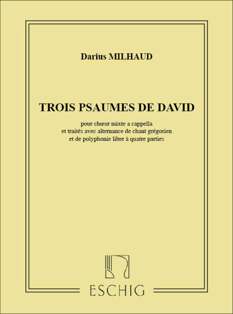 Trois Psaumes de David