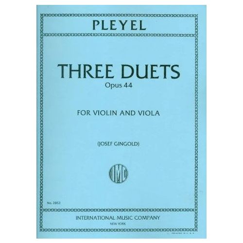 3 Duette op. 44