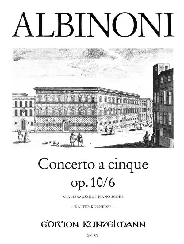 Concerto a cinque op. 10 / 6