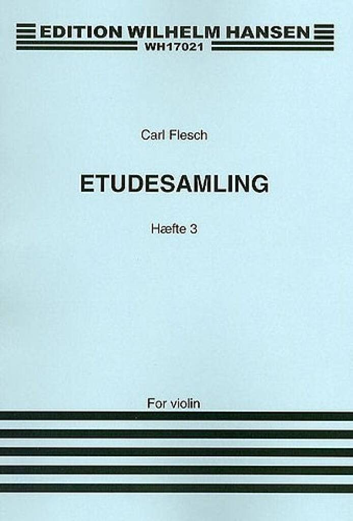 Etudesamlung Band 3