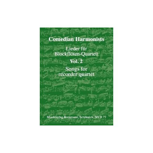 Lieder für Blockflöten-Quartett 2