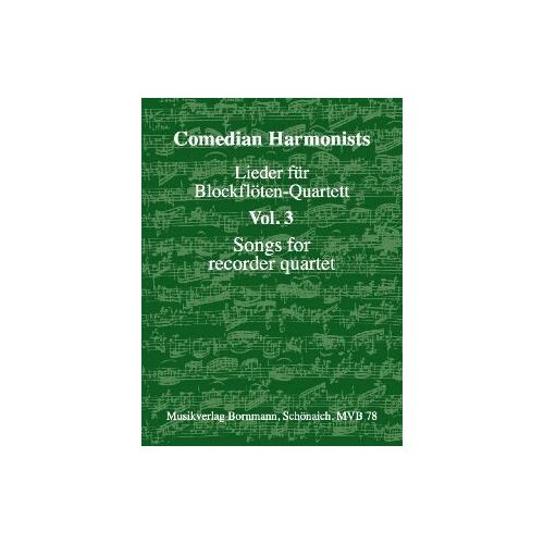 Lieder für Blockflöten-Quartett 3
