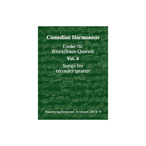 Lieder für Blockflöten-Quartett 4