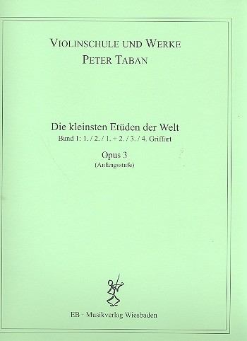 Die kleinsten Etüden der Welt Band 1