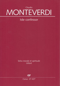 Iste confessor, SV 279 / Ut queant laxis, SV 279a