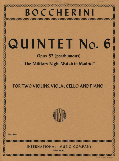 Klavierquintett op. 57/6