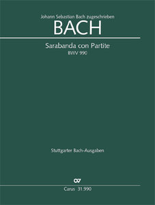 [171926] Sarabande con Partite BWV 990