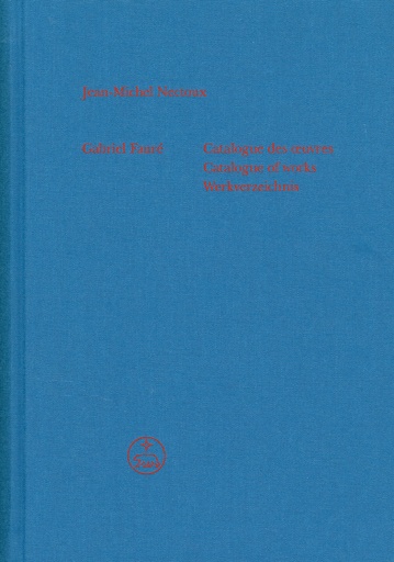 [316029] Gabriel Faure - Werkverzeichnis - Oeuvres completes VII/1